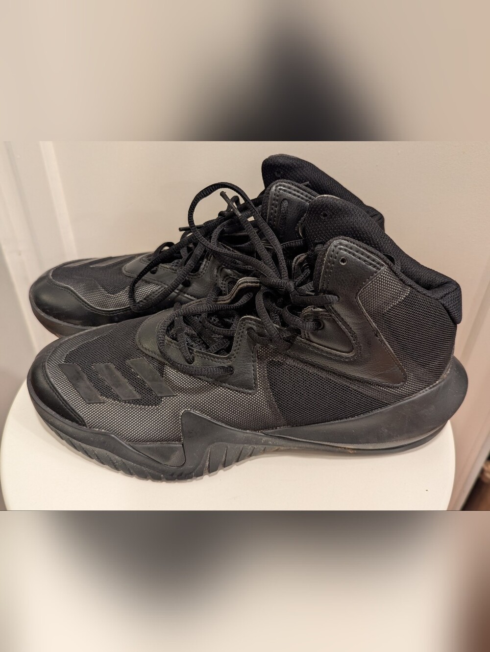 Adidas Crazy Team high-top basketball shoes Size 9